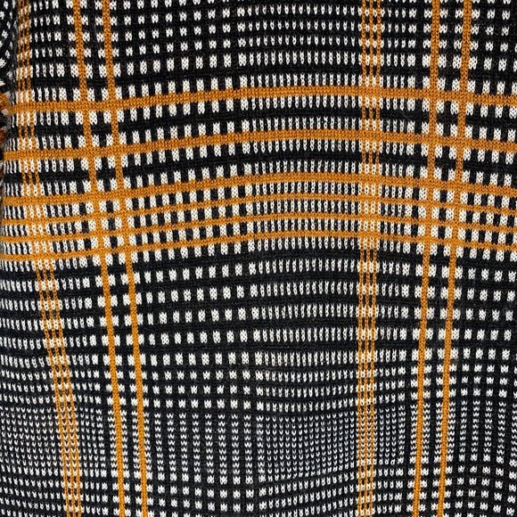 Ann Taylor Plaid Short Sleeve Sweater - Picture 4 of 6